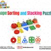 Shape Sorting and Stacking Puzzle Big